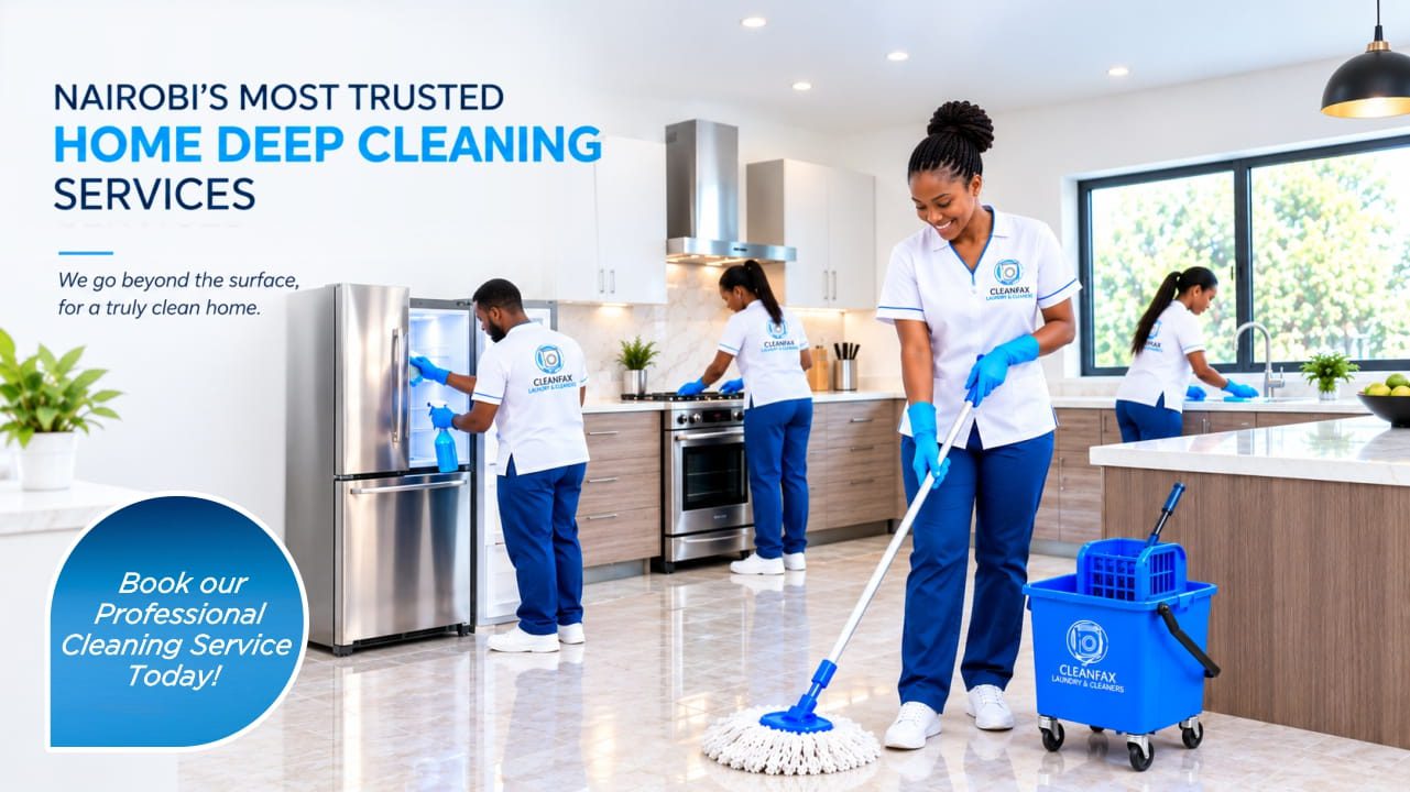 Cleanfax laundry and dry cleaners-Professional Deep Cleaning Services in Nairobi